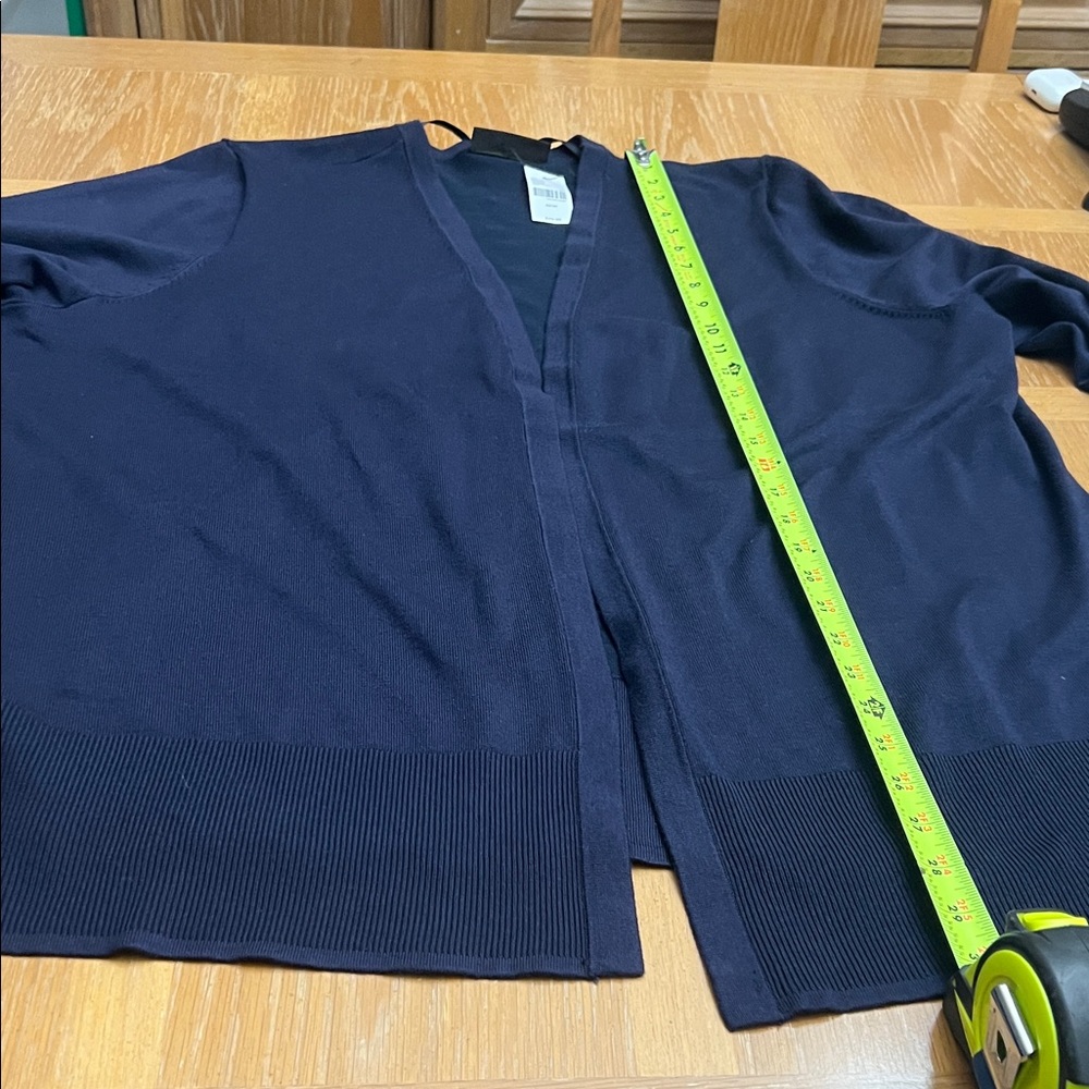 Lane Bryant Navy Open-Front women’s Cardigan